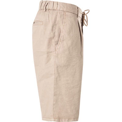 Bermudashorts Tarko, Slim Fit, Leinen, Hellbraun – Bild 3
