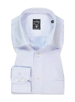Van Laack Hemd, Comfort Fit, Baumwolle, Bleu