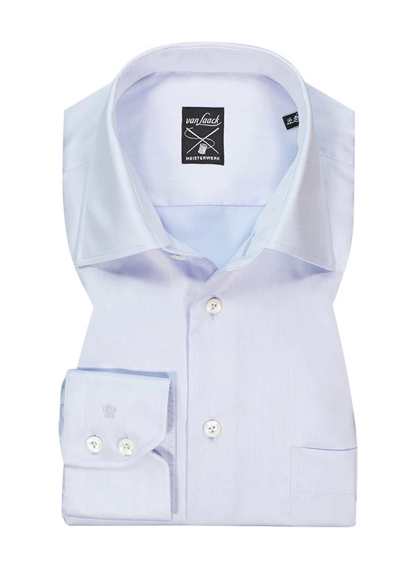 Van Laack Hemd, Comfort Fit, Baumwolle, Bleu