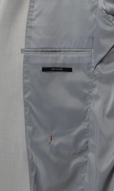 CINQUE Anzug Cimonopoli Mit Weste, Super Slim Fit, Schurwoll-Stretch, Grau – Bild 2