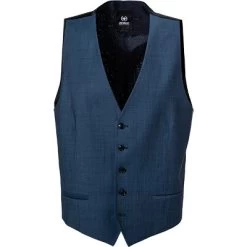 Strellson Weste, Schurwolle, Indigo