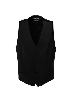 Strellson Weste, Wolle, Schwarz