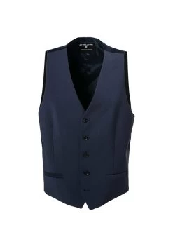 Strellson Weste, Wolle, Dunkelblau