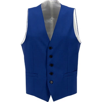 Baldessarini Weste, Slim Fit, Schurwolle, Indigo