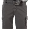 Replay Cargoshorts, Regular Fit, Baumwolle, Grau