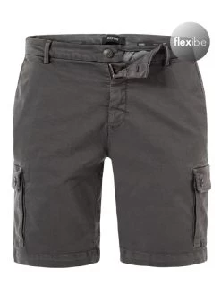 Replay Cargoshorts, Regular Fit, Baumwolle, Grau