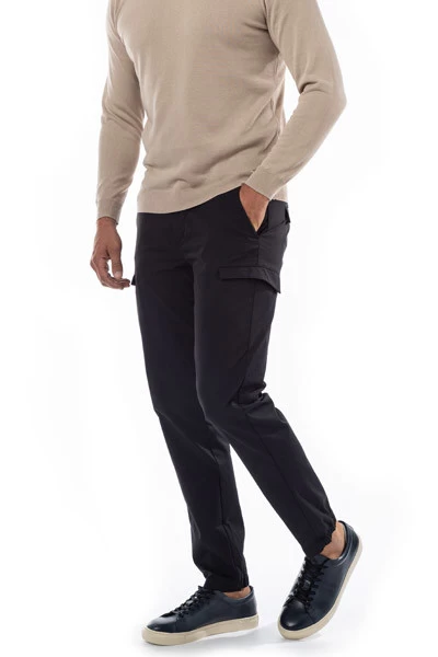 Hose, Mikrofaser Solotex®, Navy – Bild 3