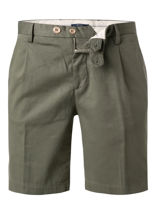 Shorts, Baumwolle, Grün