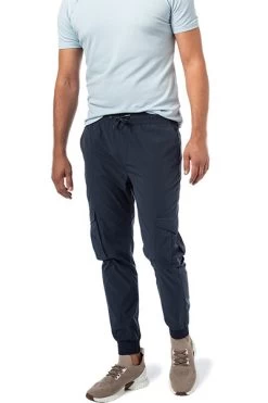 Alpha Industries Jogpants, Mikrofaser, Dunkelblau