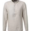 Marc O'Polo Hemd, Regular Fit, Reines Leinen, Grau