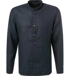 Marc O'Polo Hemd, Regular Fit, Reines Leinen, Navy