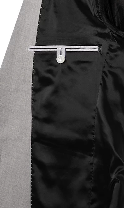 Daniel Hechter Anzug, Shape Fit, Schurwolle, Grau – Bild 3