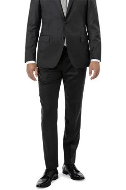 Windsor. Hose, Regular Fit, Schurwolle, Nachtblau