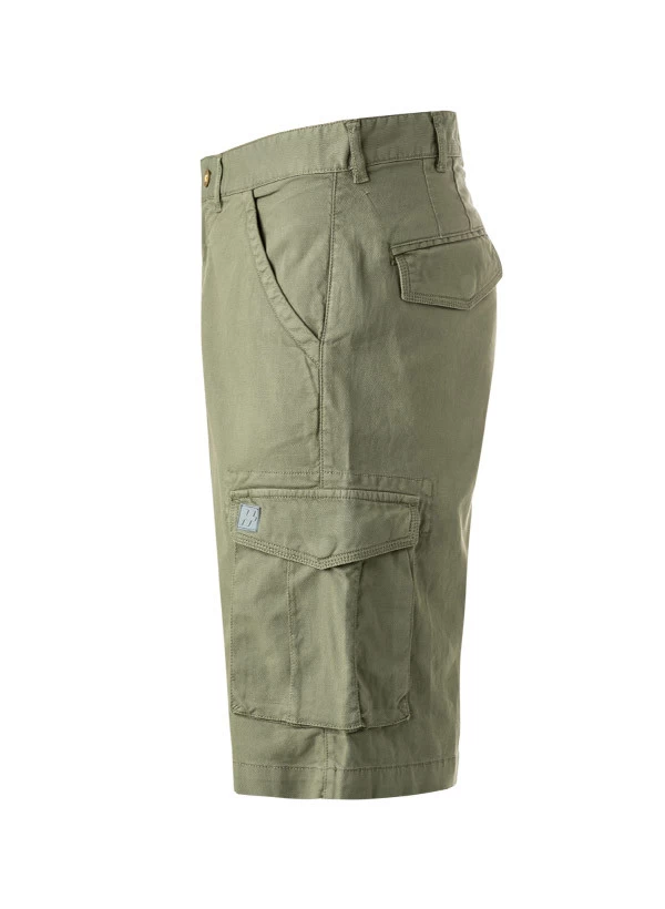 Daniel Hechter Cargoshorts, Modern Fit, Baumwolle, Olivgrün – Bild 4
