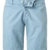 Pierre Cardin Bermudashorts, Baumwolle, Himmelblau