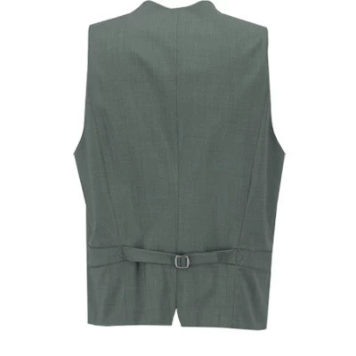 Baldessarini Weste, Slim Fit, Schurwolle, Grün – Bild 2