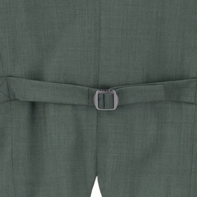 Baldessarini Weste, Slim Fit, Schurwolle, Grün – Bild 3