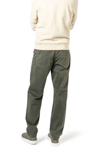 Pepe Jeans Hose, Loose Fit, Baumwolle, Olive – Bild 3