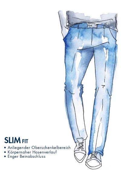 Chino, Slim Fit, Baumwolle, Hellgrün – Bild 4