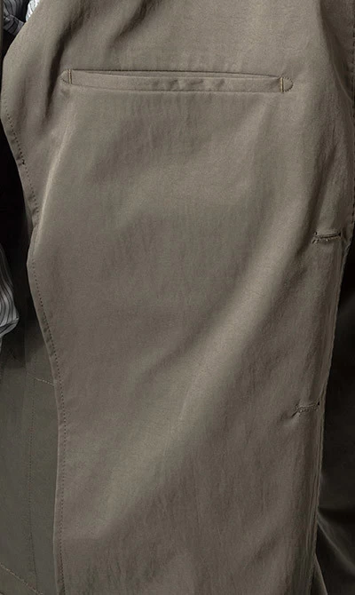 Anzug Hanry, Mikrofaser Waschbar, Grün – Bild 4