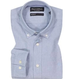 Marc O'Polo Hemd, Regular Fit, Bio Baumwolle, Hellblau
