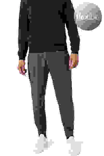 Boss Green Jogpants, Mikrofaser Wasserabweisend, Dunkelgrau – Bild 5