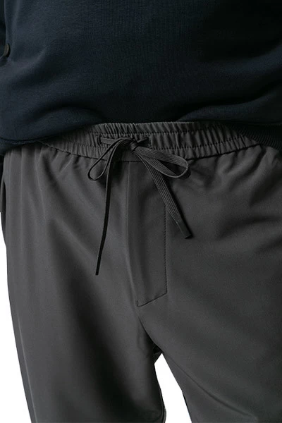 Boss Green Jogpants, Mikrofaser Wasserabweisend, Dunkelgrau – Bild 3