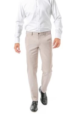 Hose Teaker C, Baumwolle, Beige