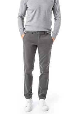 Chino Trento, Baumwolle, Grau
