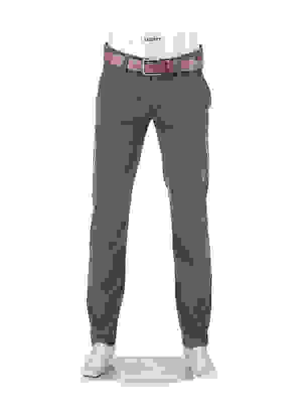 Alberto Hose Lou, Regular Fit, Pima Baumwolle, Dunkelolive – Bild 7