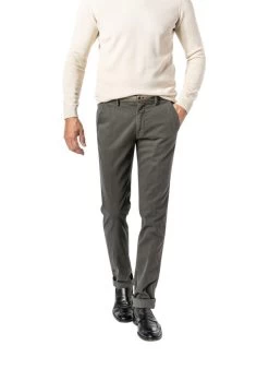 MASON'S Chino, Slim Fit, Baumwolle, Olivgrün