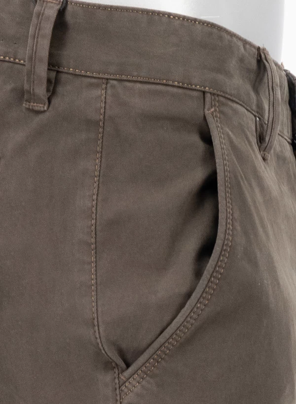 Alberto Hose Lou, Regular Fit, Pima Baumwolle, Erdbraun – Bild 6
