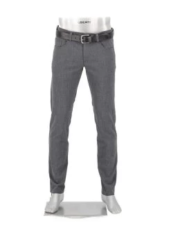 Alberto Hose Pipe, Regular Fit, Ceramica®, Anthrazit Meliert