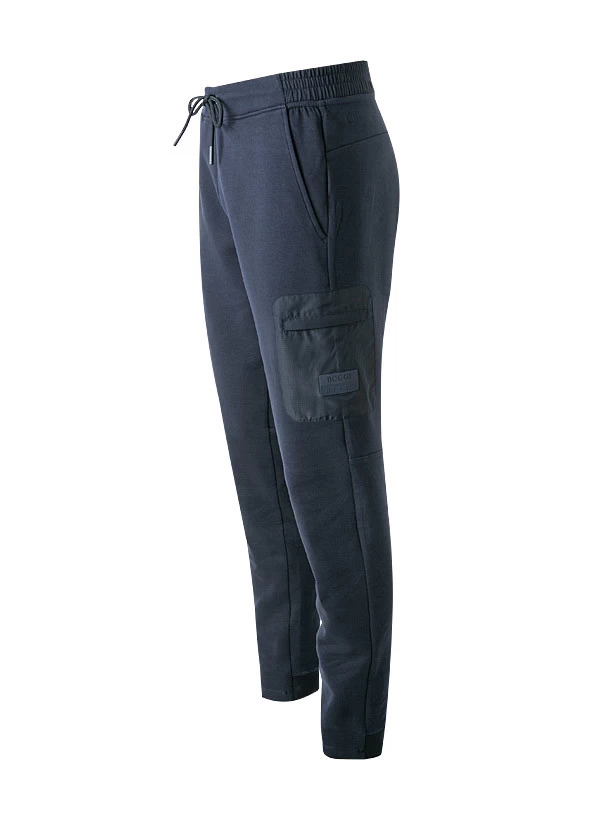 Jogpants, Baumwolle, Navy – Bild 2