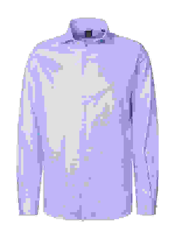 Hemd, Regular Fit, Baumwolle, Hellblau Gestreift – Bild 4