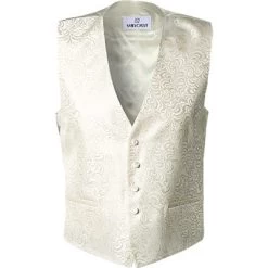 Weste, Mikrofaser, Creme